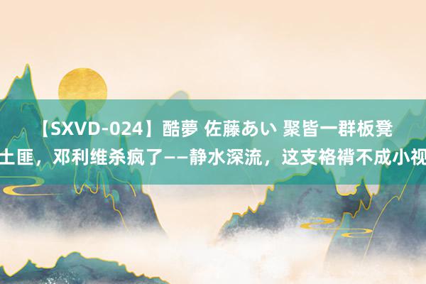 【SXVD-024】酷夢 佐藤あい 聚皆一群板凳土匪，邓利维杀疯了——静水深流，这支袼褙不成小视