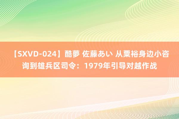 【SXVD-024】酷夢 佐藤あい 从粟裕身边小咨询到雄兵区司令：1979年引导对越作战