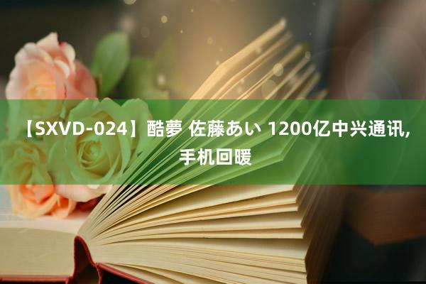 【SXVD-024】酷夢 佐藤あい 1200亿中兴通讯, 手机回暖